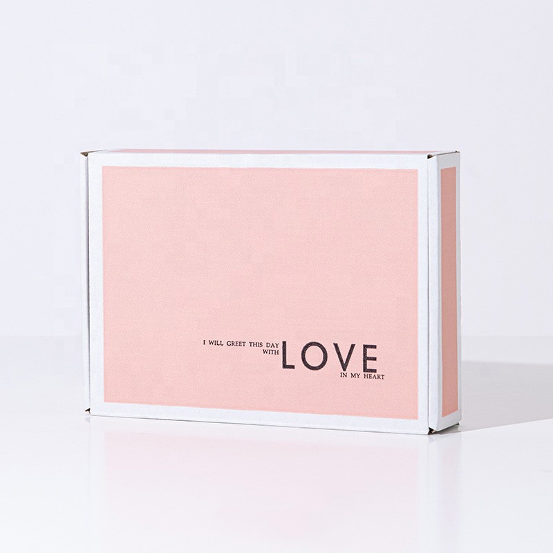Productverpakkingen op maat gemaakte dozen papieren dozen geschenken roze geschenkdozen