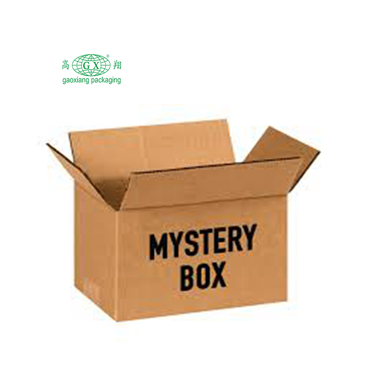 Op maat gemaakte kartonnen geschenkverpakking van hoge kwaliteit Mystery Box-verpakkingsdoos