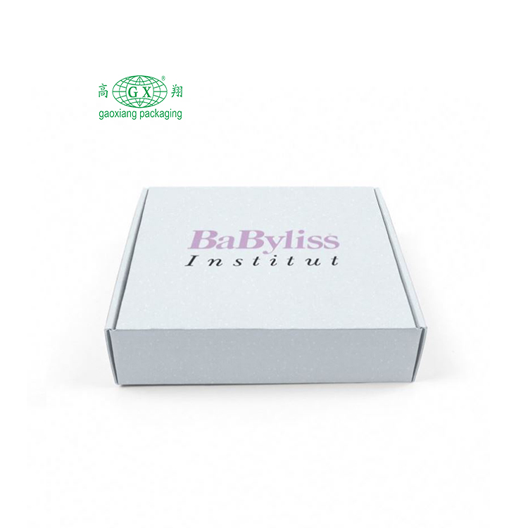 Op maat gemaakte e-commerce mail mailer mailing verzending cosmetische make-up schoonheid luxe geschenk pr verpakking golfkarton kraftpapier doos