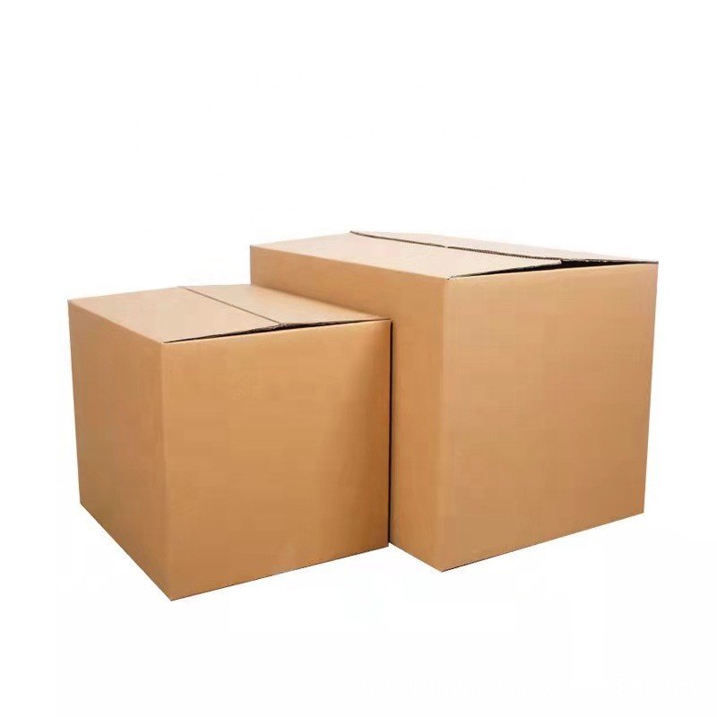 Op maat gemaakte e-commerce mail verzending cosmetische make-up luxe geschenk golfkartonnen kraftpapier doos