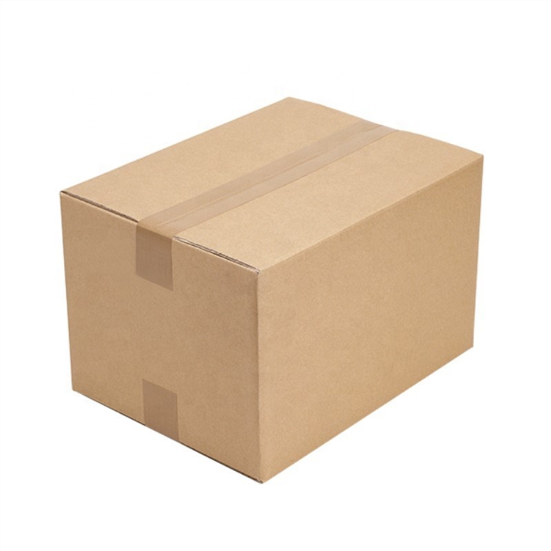 Op maat gemaakte e-commerce mail verzending cosmetische make-up luxe geschenk golfkartonnen kraftpapier doos