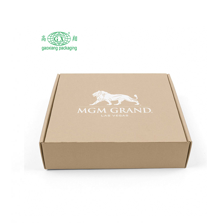 Op maat gemaakte e-commerce mail mailer mailing verzending cosmetische make-up schoonheid luxe geschenk pr verpakking golfkarton kraftpapier doos