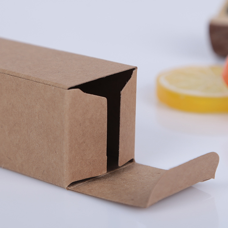 Groothandel cosmetische verpakking op maat ontwerp etherische olie fles doos kraftpapier doos