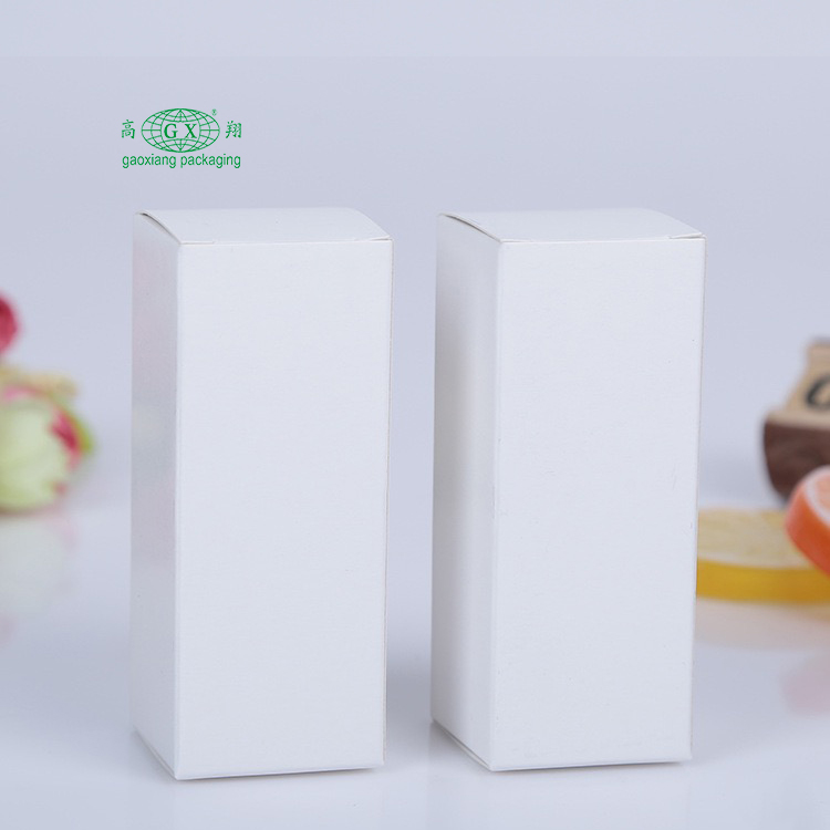 Groothandel cosmetische verpakking op maat ontwerp etherische olie fles doos kraftpapier doos