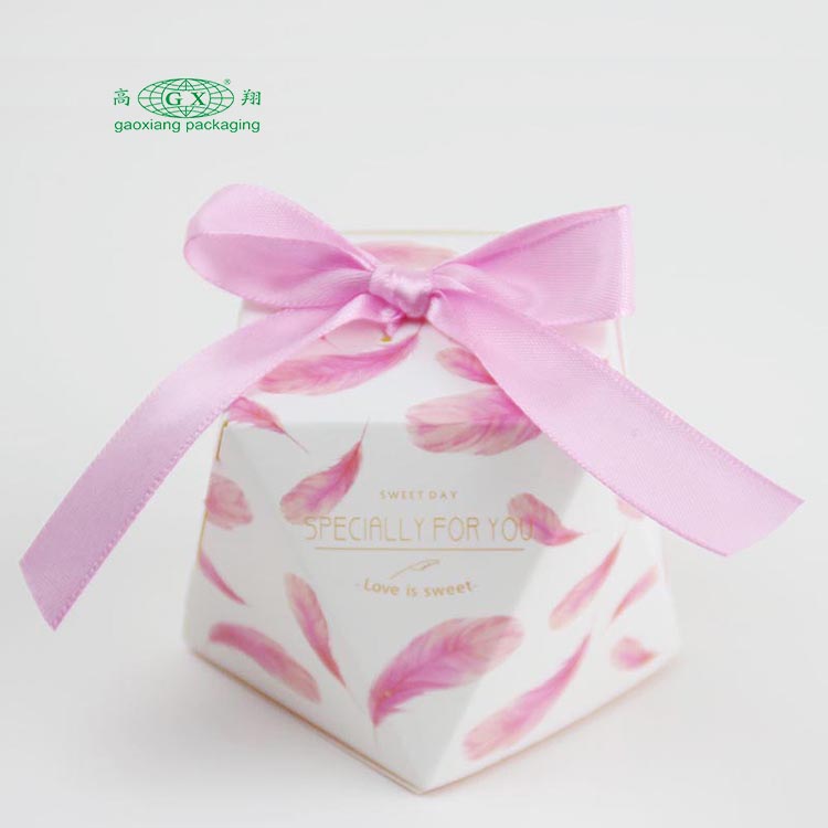 Goede kwaliteit verschillende kleuren mystery box geschenk bruiloft gunst cake verpakking gepersonaliseerde dozen