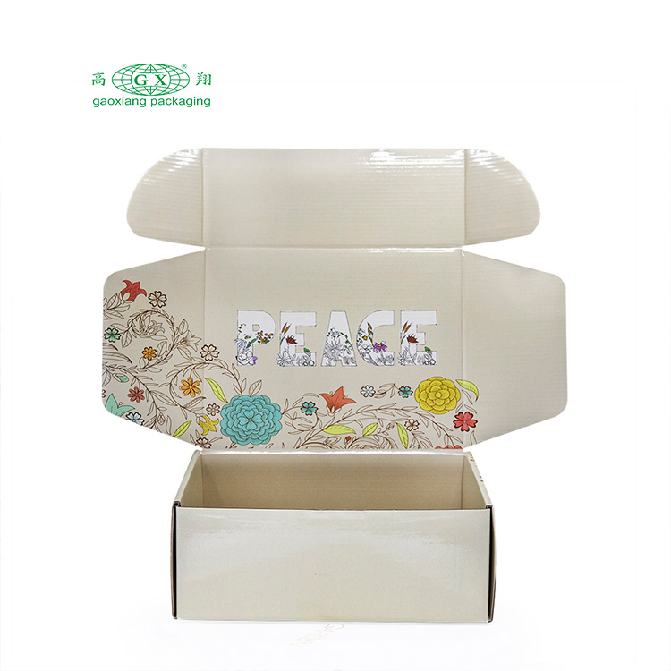Ondergoed huidverzorging beauty kleding verpakking mailer boxycharm golfpapier met op maat gemaakte logo bedrukte gepersonaliseerde dozen
