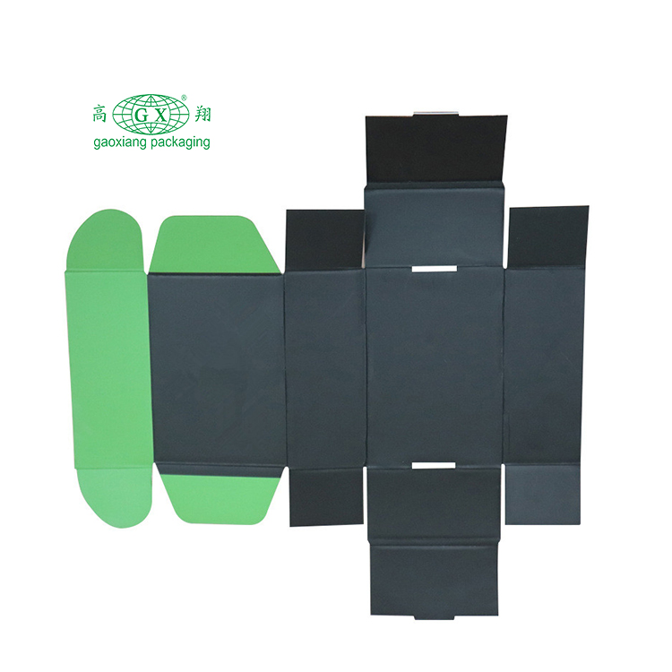 Aangepaste logo opvouwbare golfkartonnen verpakking kleding geschenk papieren verpakking