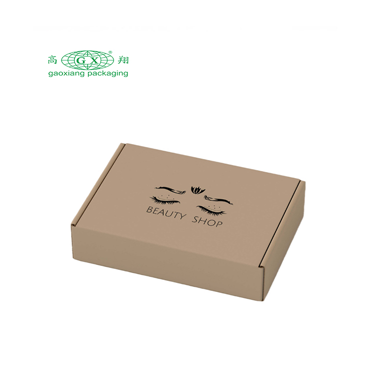 Aangepaste logo opvouwbare golfkarton verzending mailer doos kleding geschenkdoos voor kostuumjurk wimper verpakking papieren doos