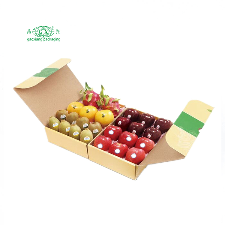 Op maat gemaakte fruitverpakkingen van golfkarton