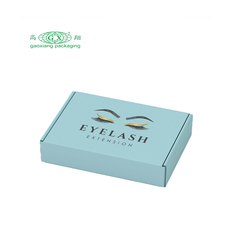 Aangepaste logo opvouwbare golfkarton verzending mailer doos kleding geschenkdoos voor kostuumjurk wimper verpakking papieren doos