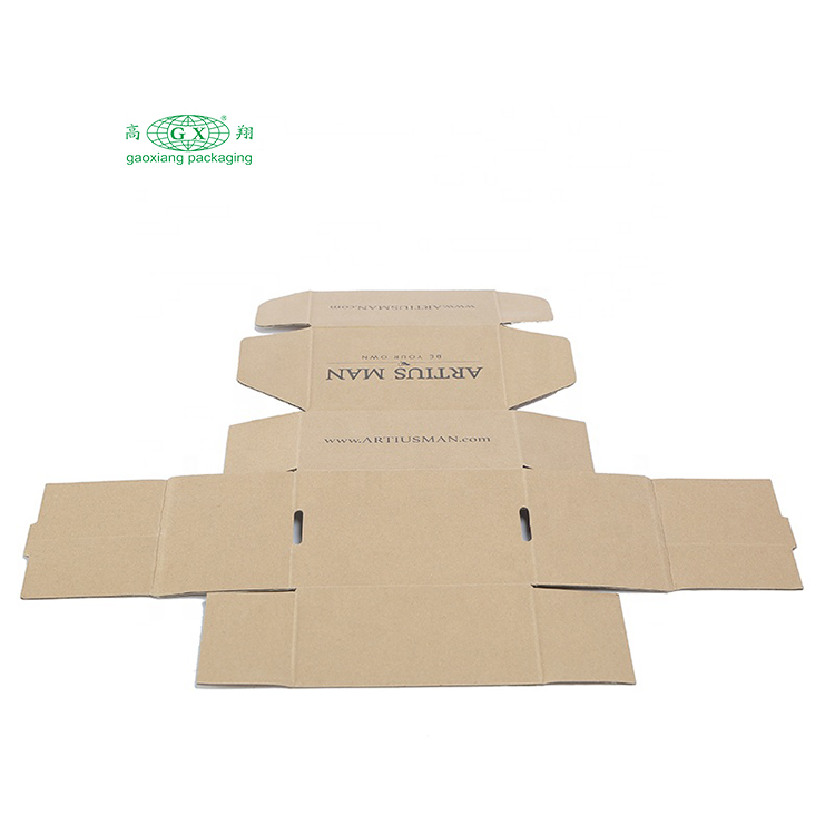 Aangepaste verpakkingsdozen bedrukt golfpapier mailer recycle verpakkingsdozen