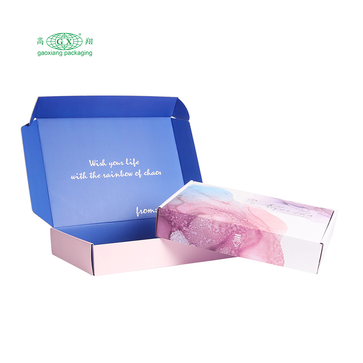 Op maat gemaakte opvouwbare luxe papieren geschenkverpakking schoenen kledingdoos gepersonaliseerde dozen