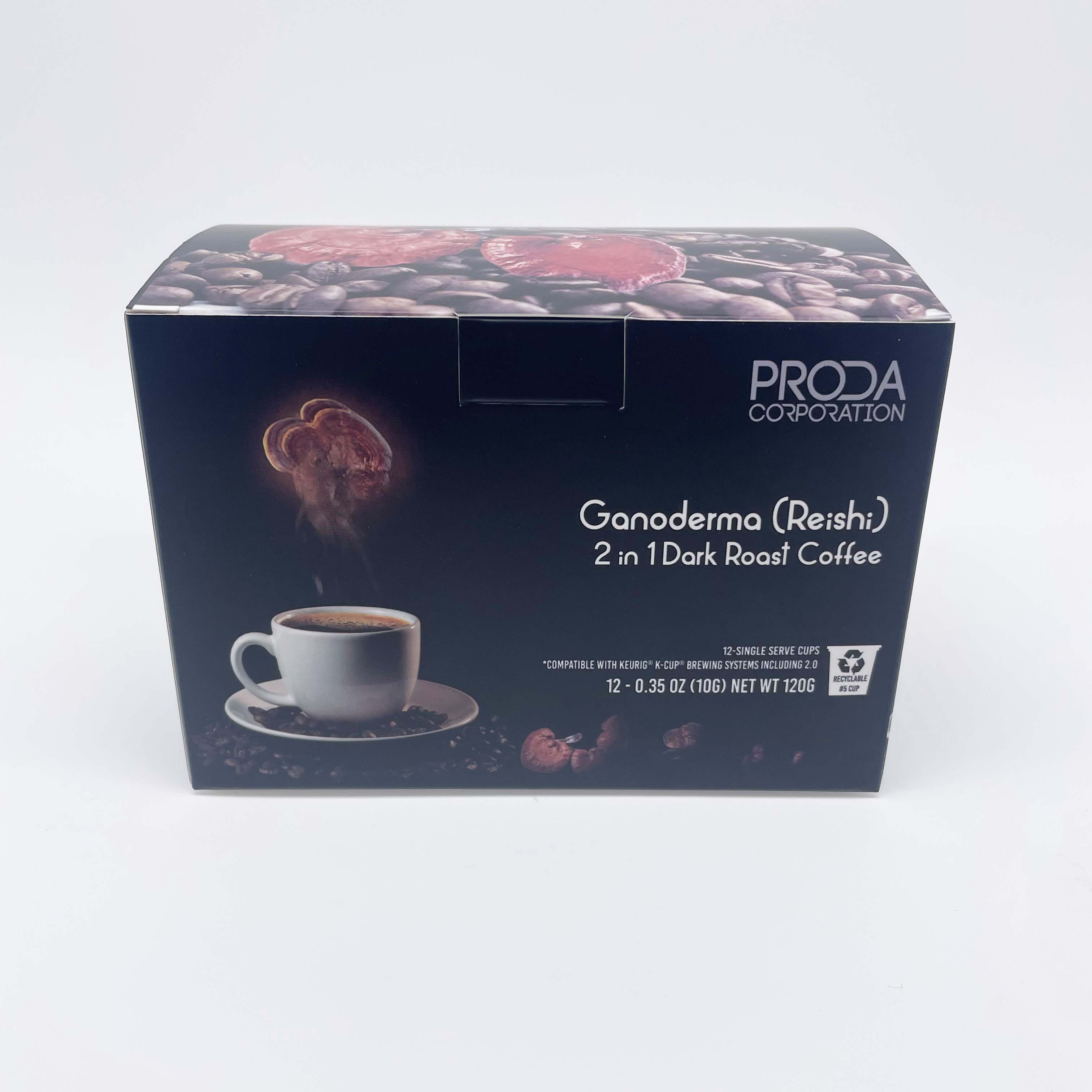 Kartonnen k-cup capsule verpakkingsdoos pak 12 stuks keurig k cup doos met custom