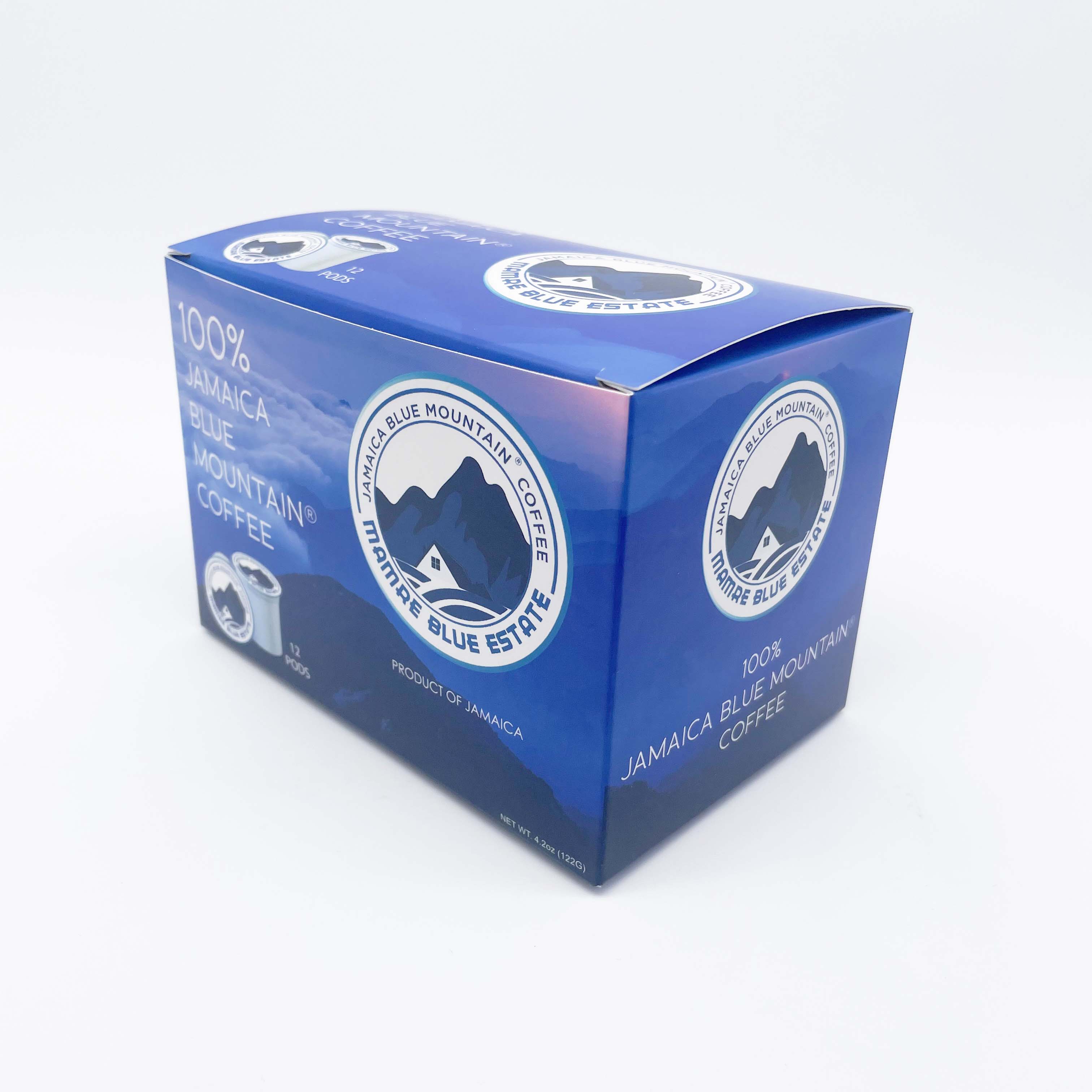 Kartonnen k-cup capsule verpakkingsdoos pak 12 stuks keurig k cup doos met custom