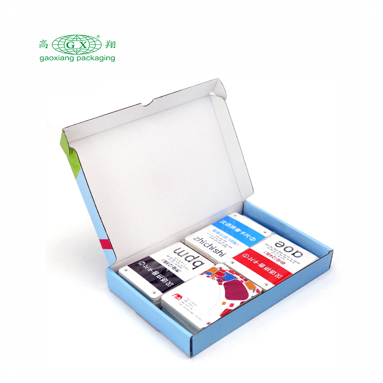 Custom logo fancy papier mailer doos kinderkleding boek speelgoed golfkartonnen doos venster doos
