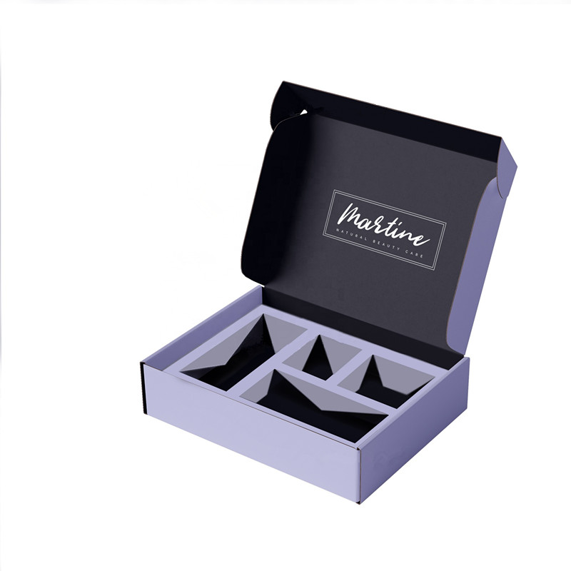Aangepaste logo bedrukte milieuvriendelijke zwarte brievenbus, duurzame kleding geschenkschoenen papieren verpakking kartonnen verzenddozen