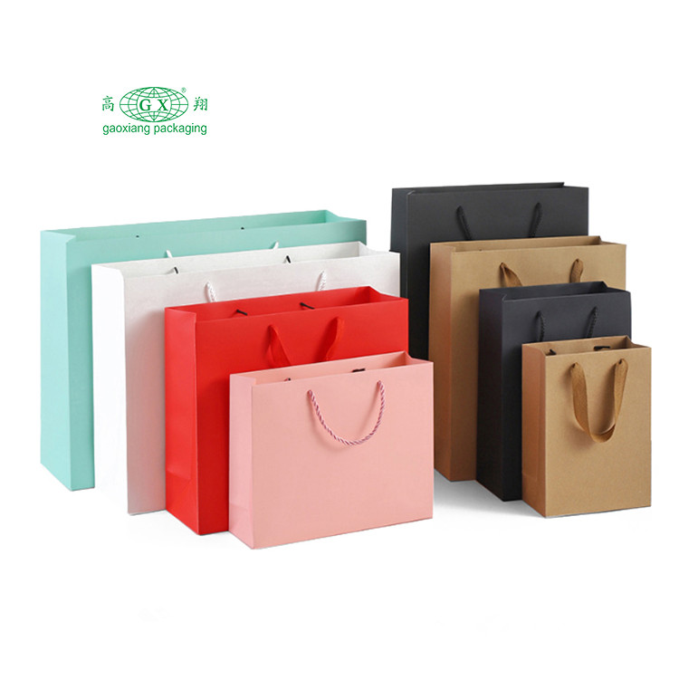 Fabriek op maat logo bolsas de papel luxe geschenkverpakking tas herbruikbare papieren boodschappentas
